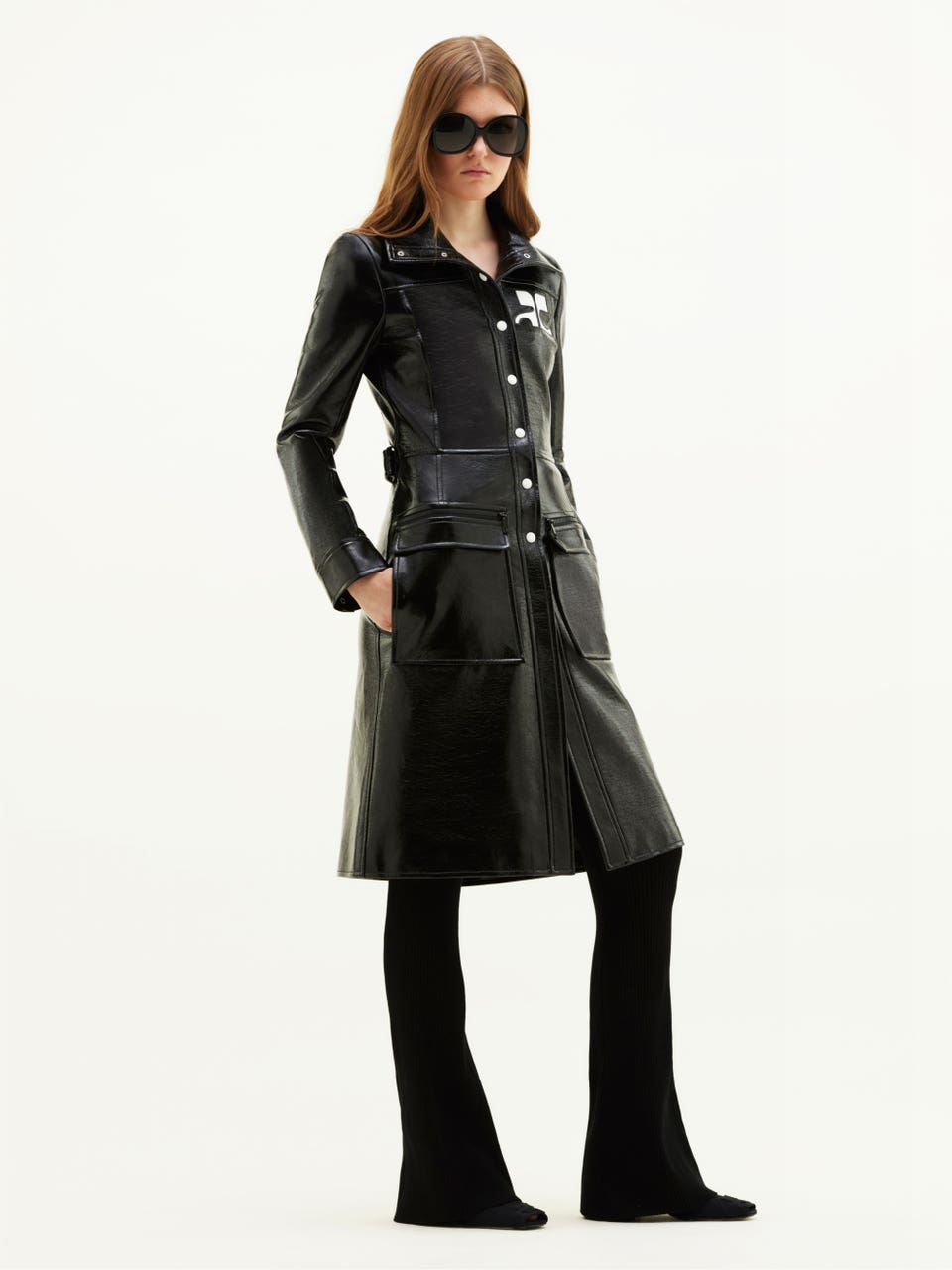 Courrèges TRENCH VINYLE RÉÉDITION