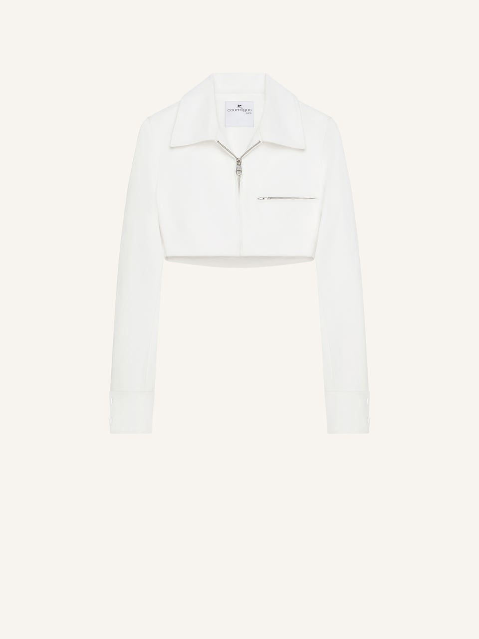 courrèges VESTE CITY COURTE