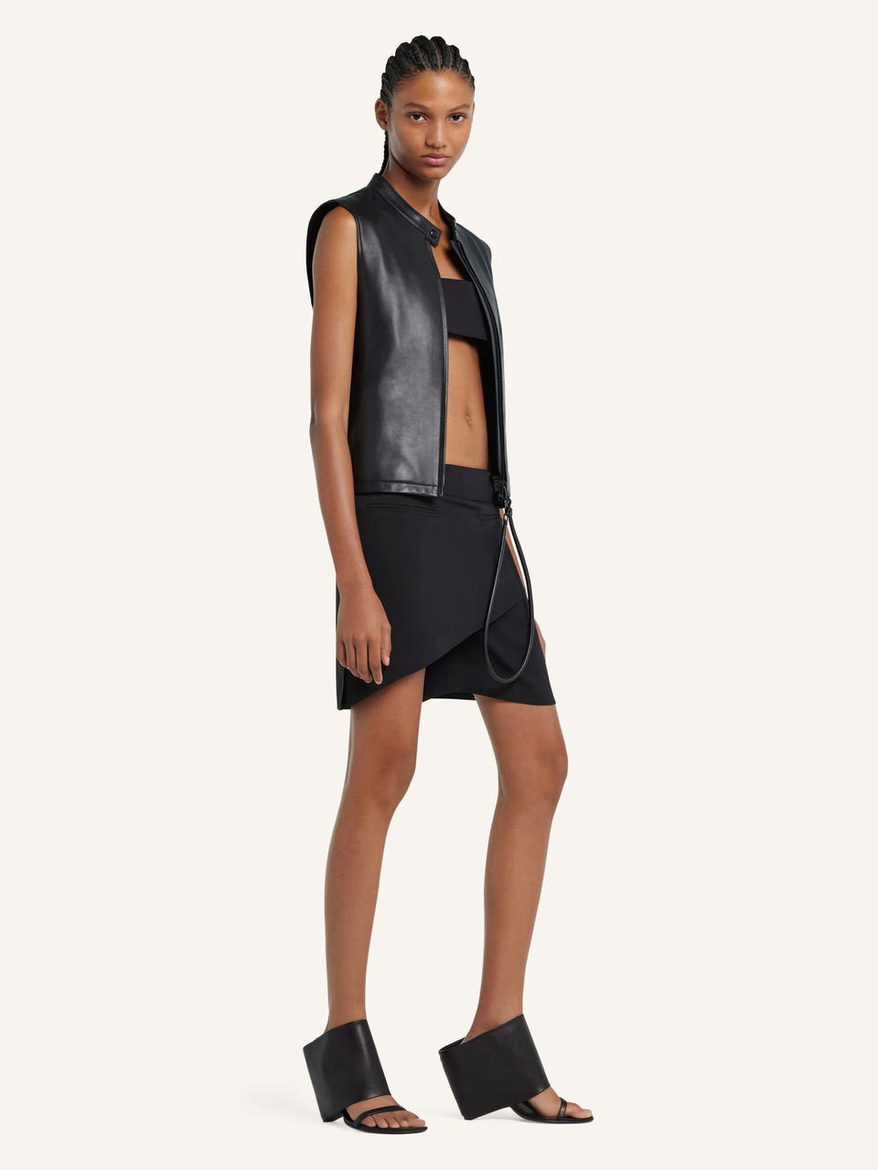 Courrèges VESTE CITY EN CUIR