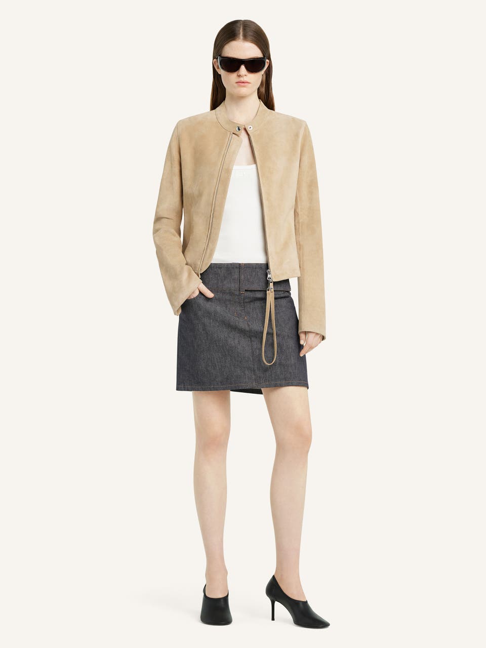 Courrèges VESTE CITY EN SUÈDE