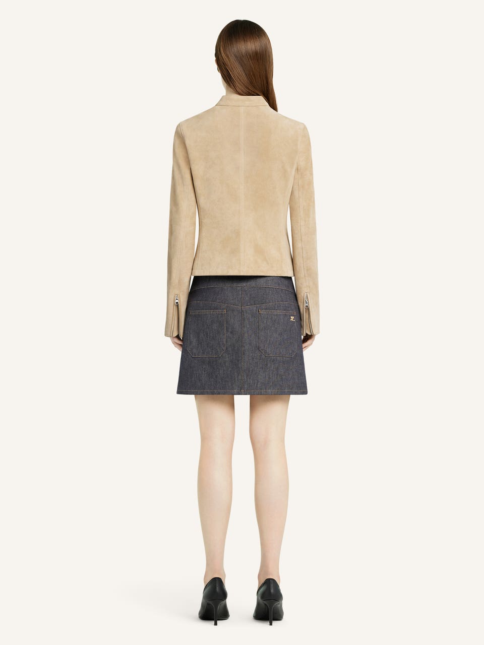 Courrèges VESTE CITY EN SUÈDE