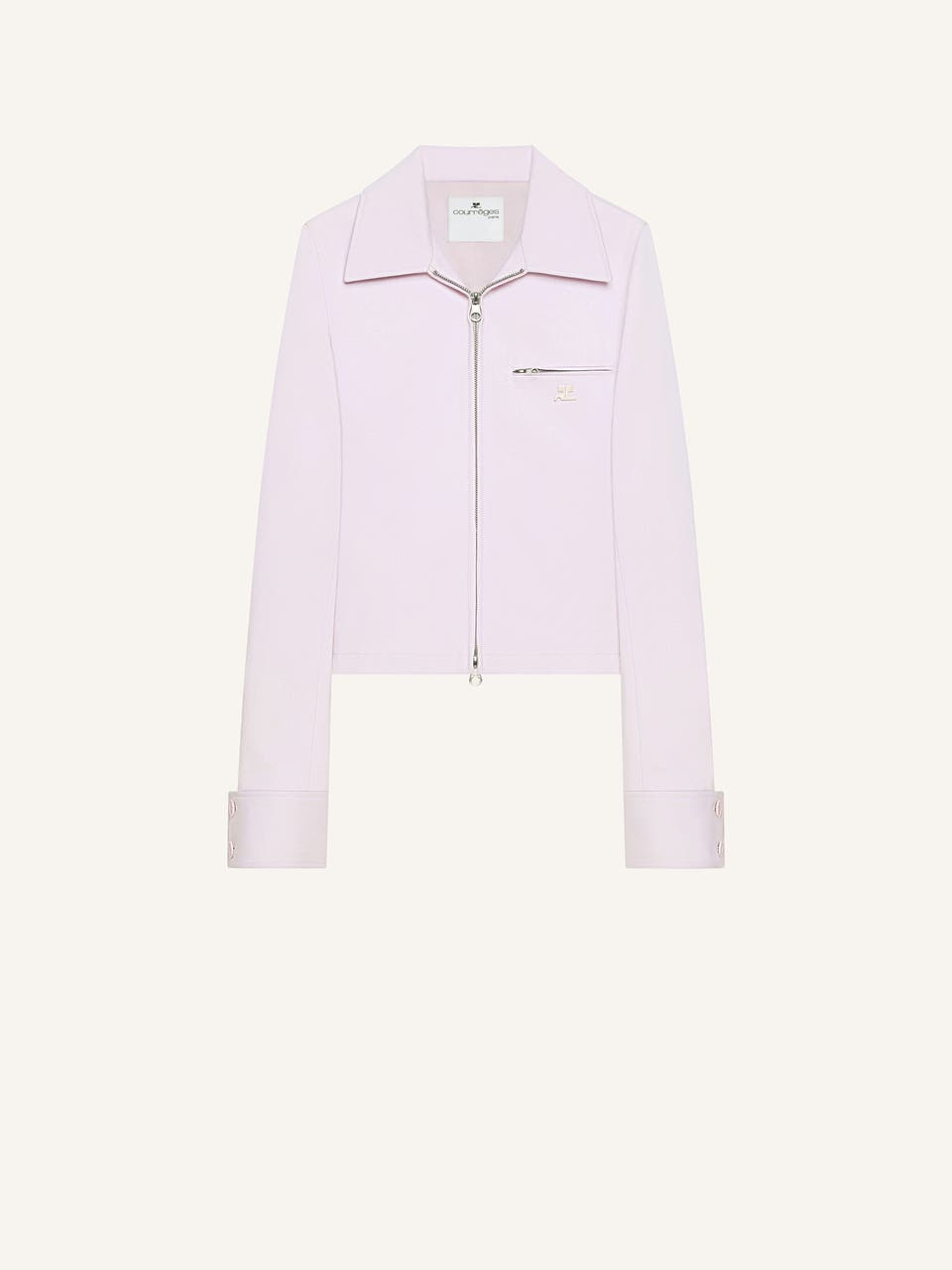 courrèges VESTE CITY ZIPPÉE