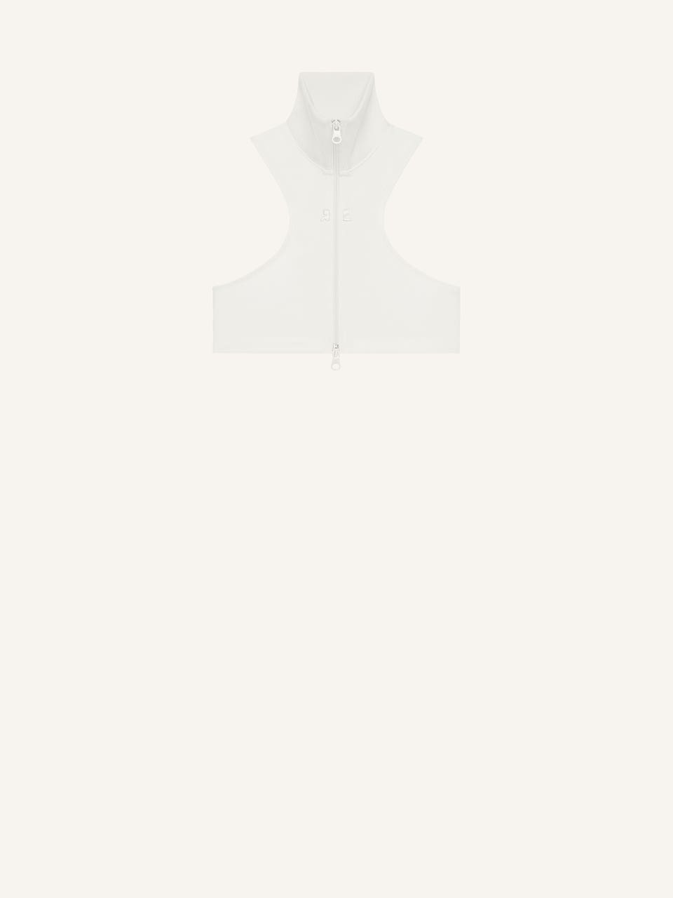 courrèges VESTE COURTE SCUBA TRACKSUIT