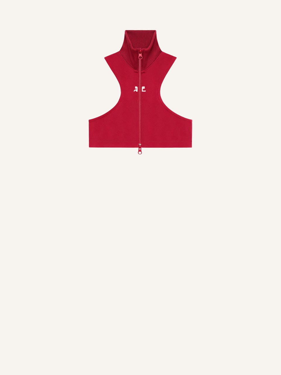 courrèges VESTE COURTE SCUBA TRACKSUIT