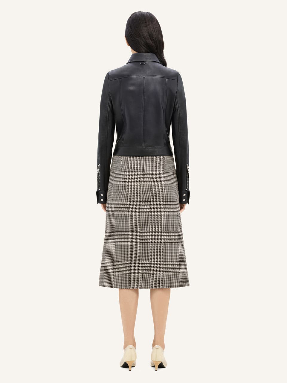 Courrèges VESTE ICONIQUE ZIPPÉE EN CUIR