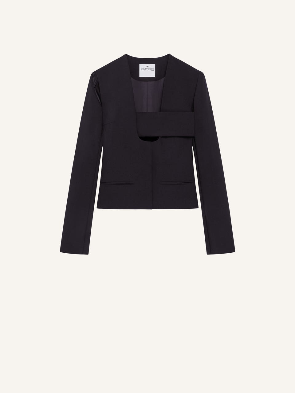 courrèges VESTE INFINI