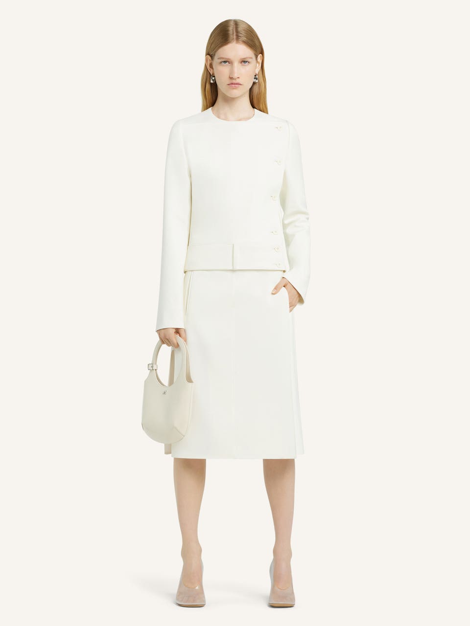 Courrèges VESTE OBLIQUE HÉRITAGE