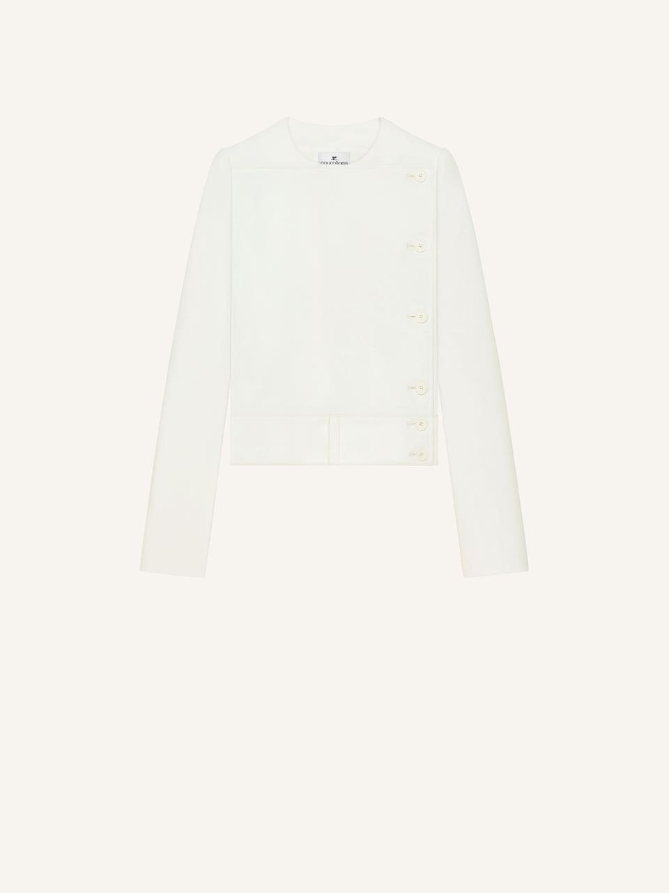 courrèges VESTE OBLIQUE HÉRITAGE