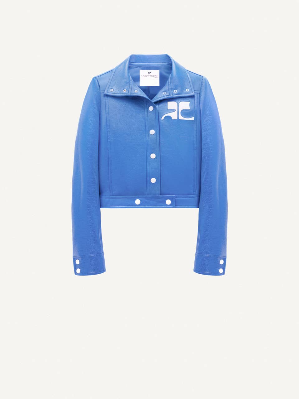 courrèges VESTE RÉÉDITION EN VINYLE