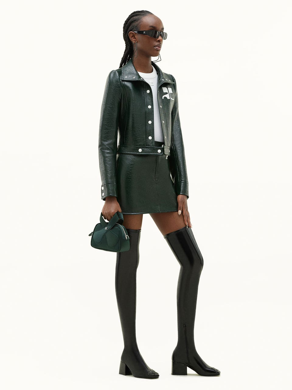 Courrèges VESTE RÉÉDITION EN VINYLE