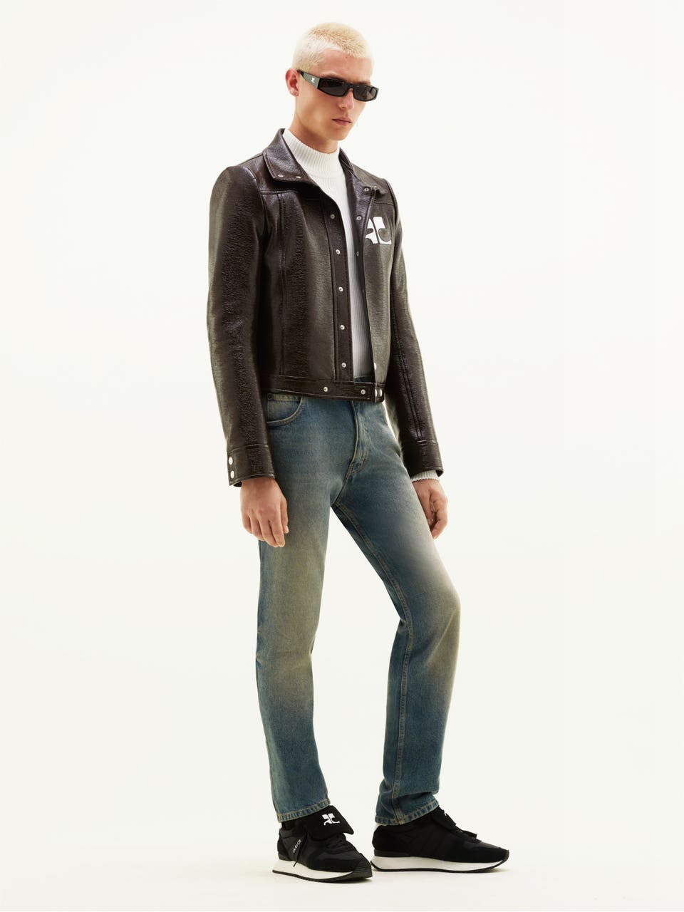 Courrèges VESTE RÉÉDITION EN VINYLE