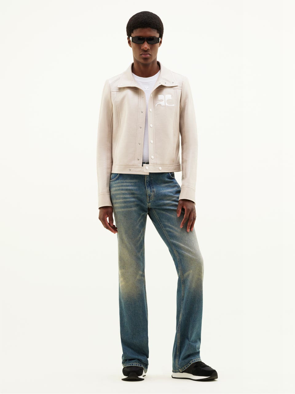 Courrèges VESTE RÉÉDITION EN VINYLE