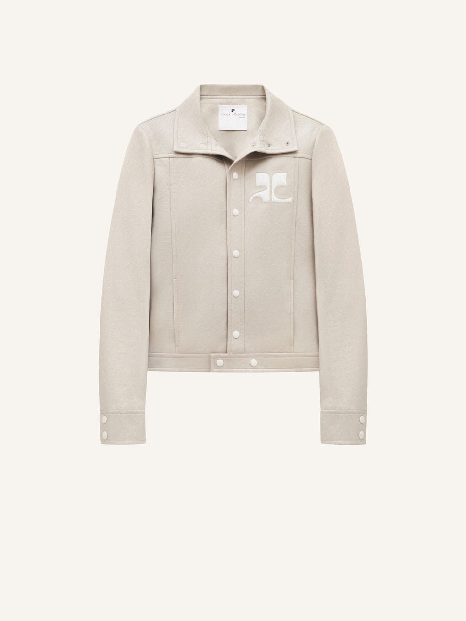 courrèges VESTE RÉÉDITION EN VINYLE