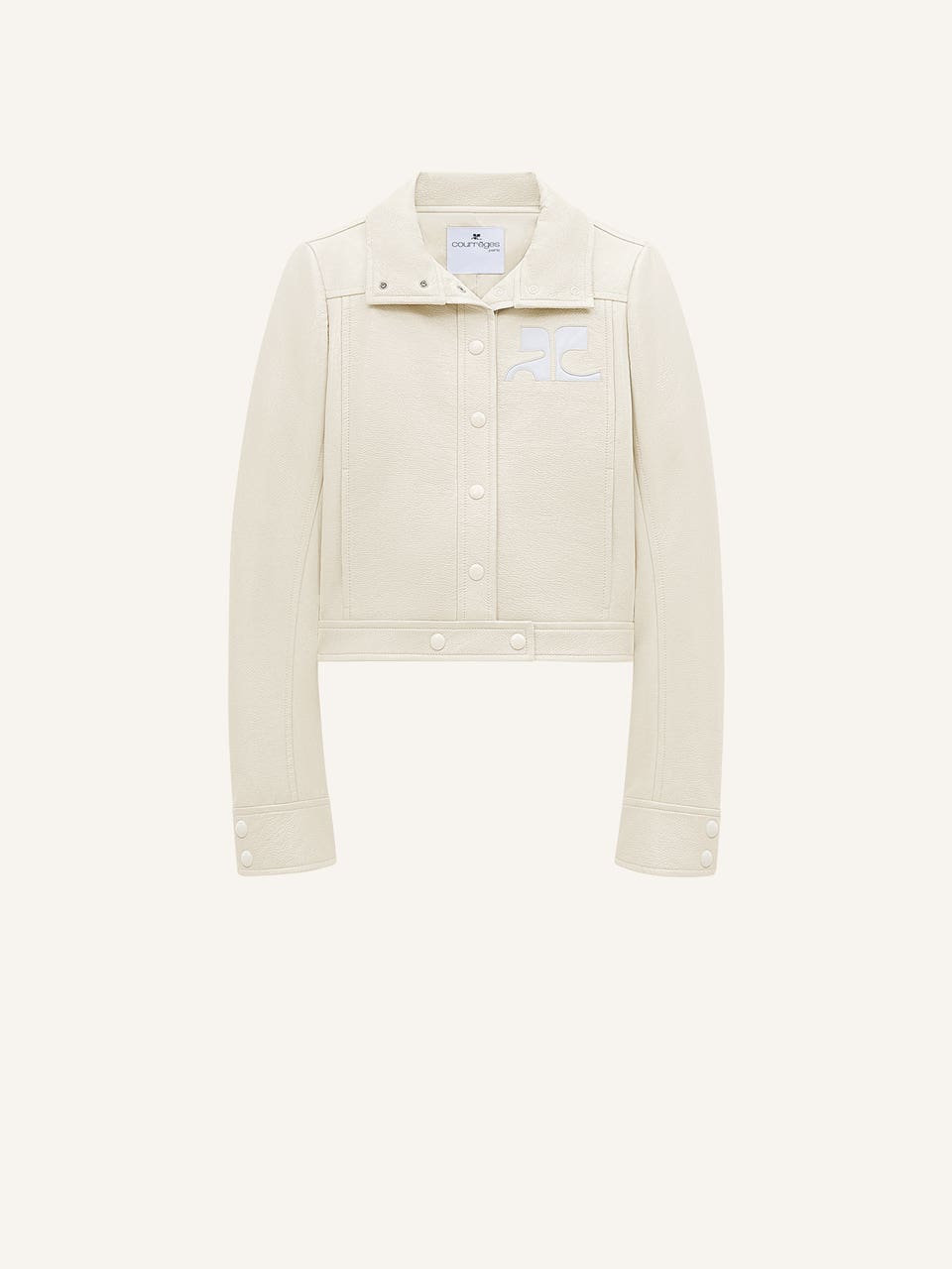 courrèges VESTE RÉÉDITION EN VINYLE