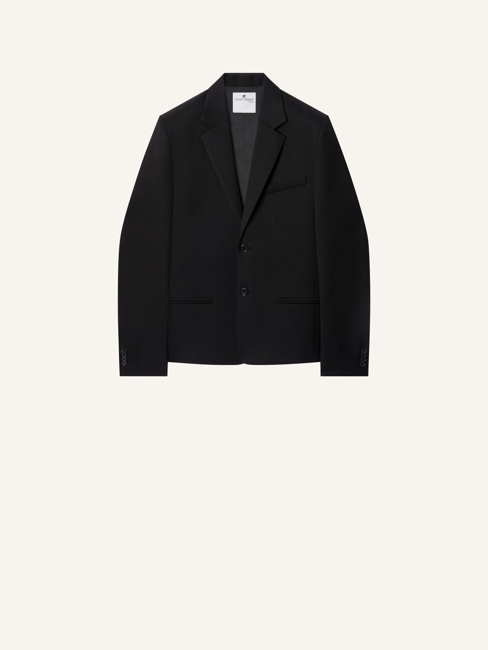 courrèges VESTE TAILLEUR EN LAINE