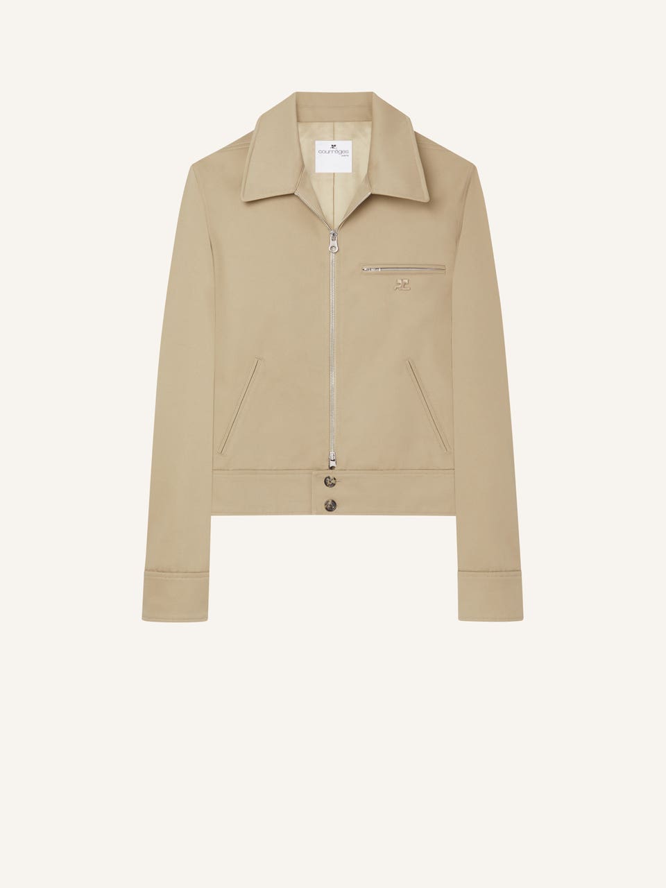 courrèges VESTE ZIPPÉE