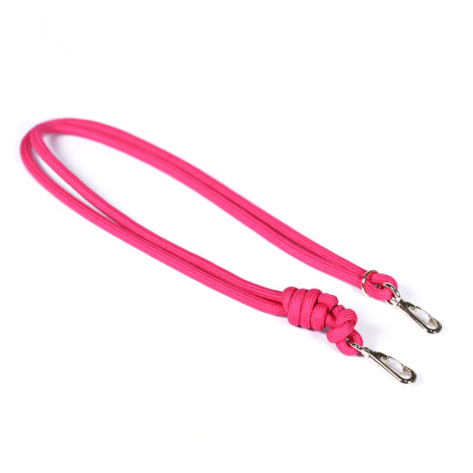 craie Bandoulière Corde Rose Fushia