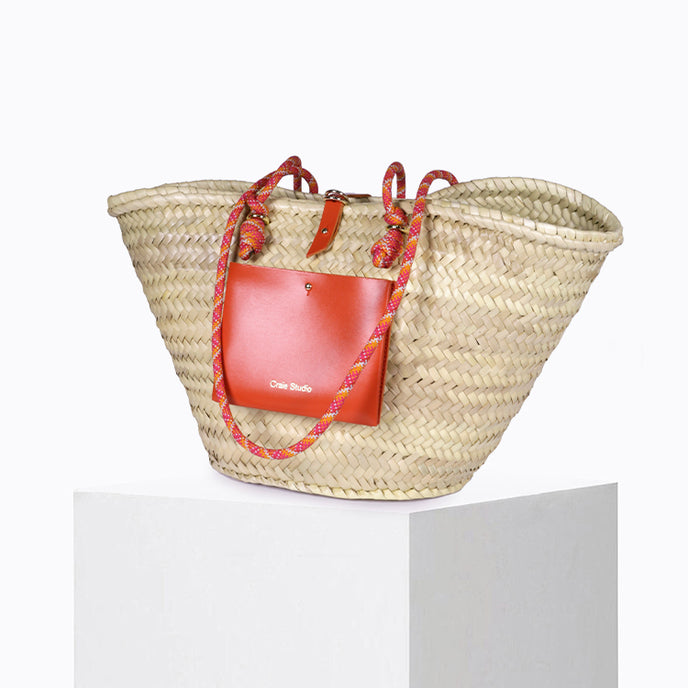 Craie Bandoulière Corde Square Lips