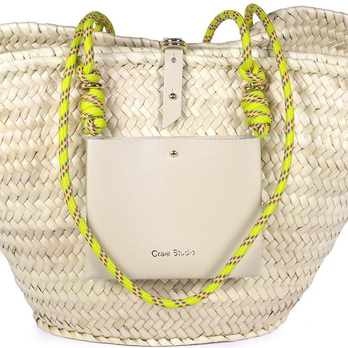 Craie Bandoulière Corde Tech Citron