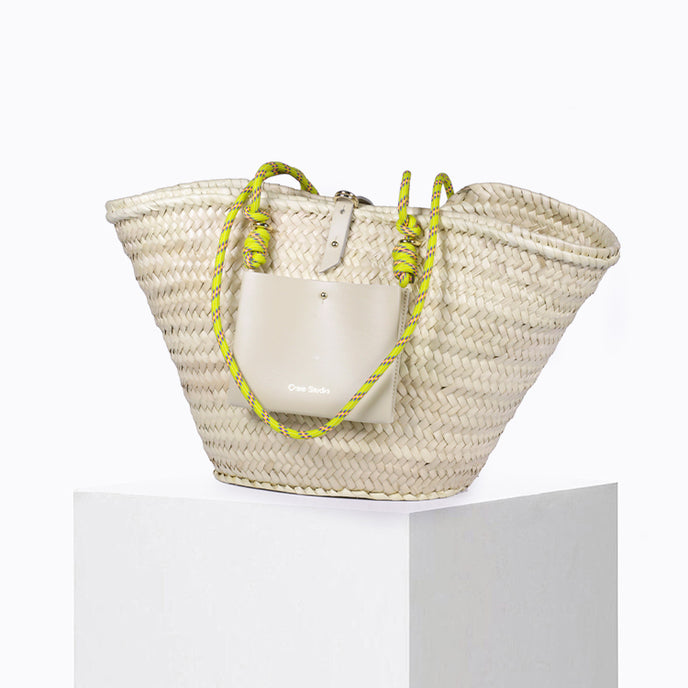 Craie Bandoulière Corde Tech Citron