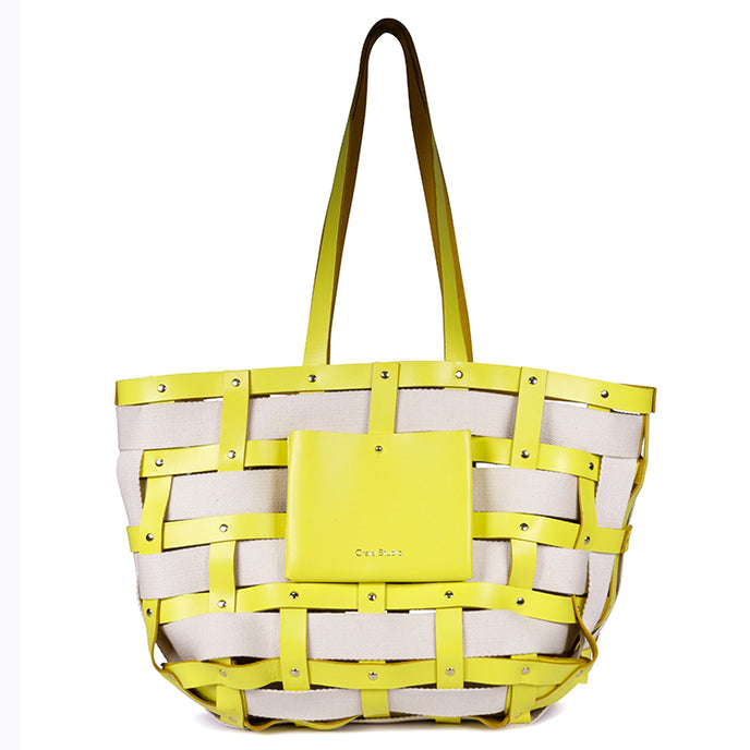 Craie Cabas Océan Jaune