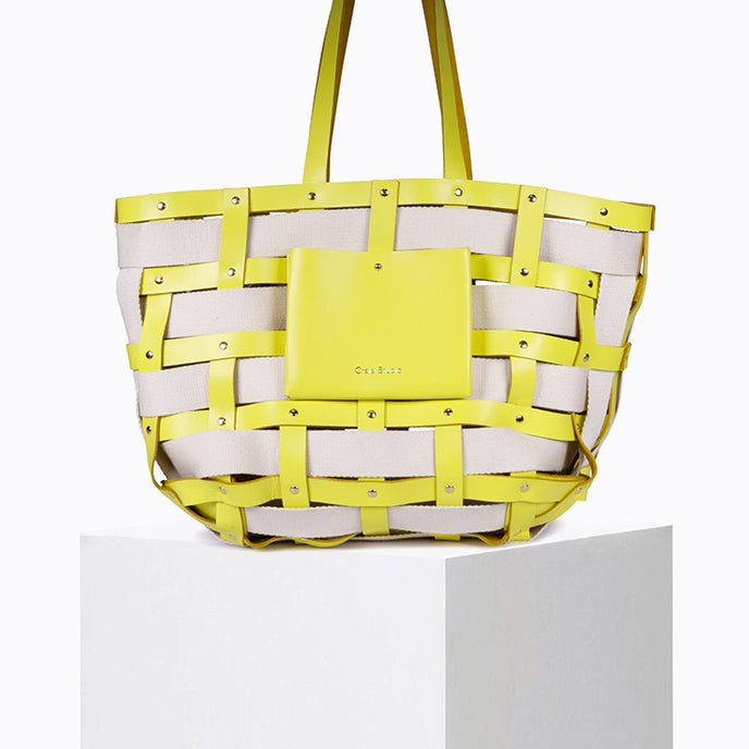 craie Cabas Océan Jaune