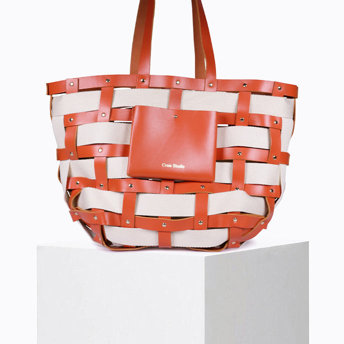 craie Cabas Océan Rouge