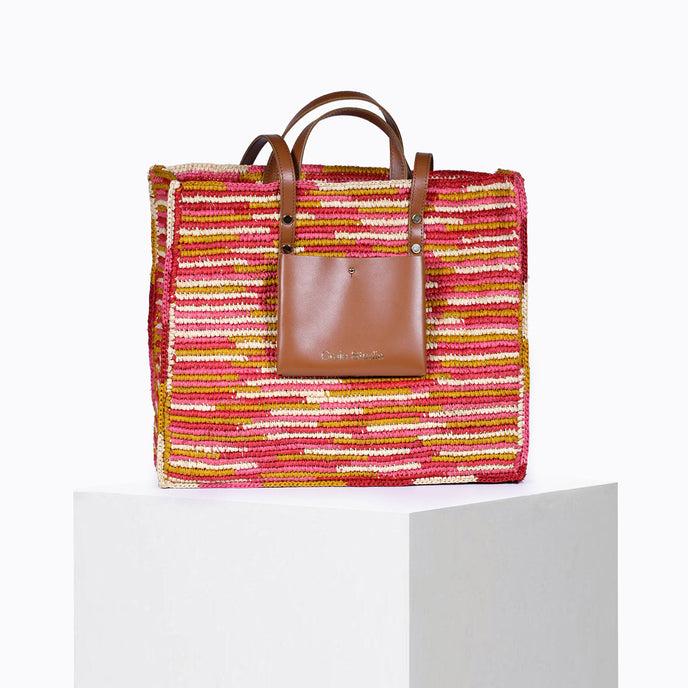 craie Cabas Raphia Sunkiss Tan