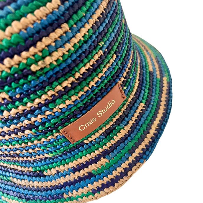 Craie Chapeau Bob Raphia Pacifique