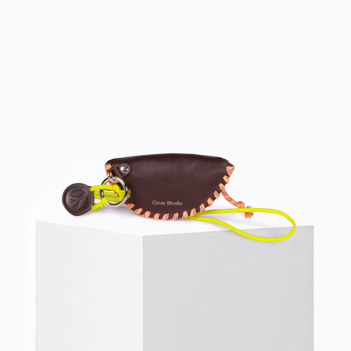 Craie Etui AirPods Winou Stitch Choco