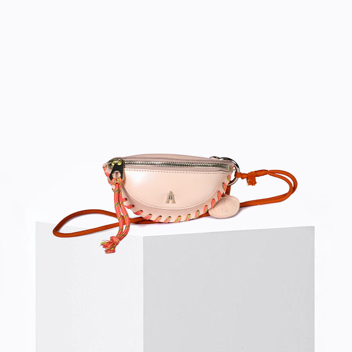 craie Etui AirPods Winou Stitch Pêche