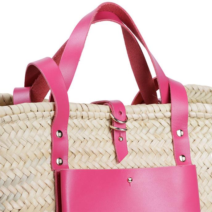 Craie Grand Panier Rose Studio