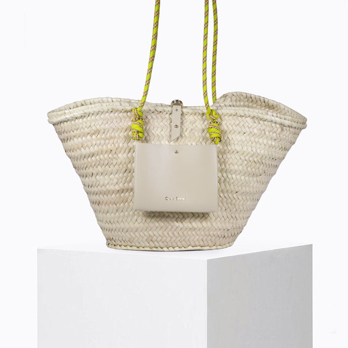 Craie Panier Calanques Crème Citron