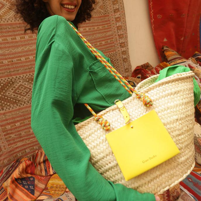 Craie Panier Calanques Jaune Jamaïca