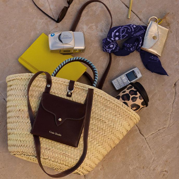 Craie Panier Monday Choco Ciel