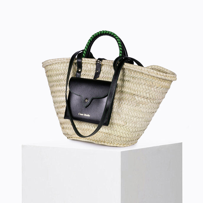 Craie Panier Monday Noir Vert