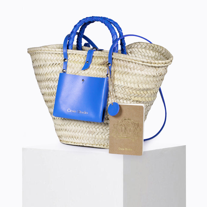 Craie Panier Praia Bleu Digital