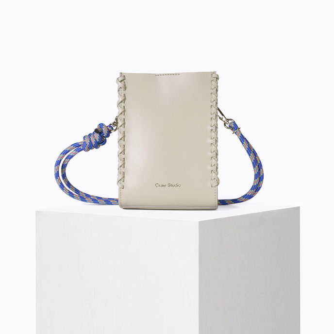 craie Pochette Essence Stitch Crème