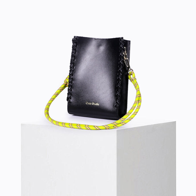 Craie Pochette Essence Stitch Noir