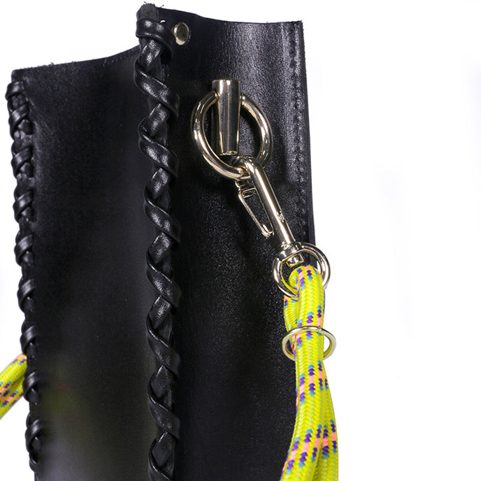 Craie Pochette Essence Stitch Noir