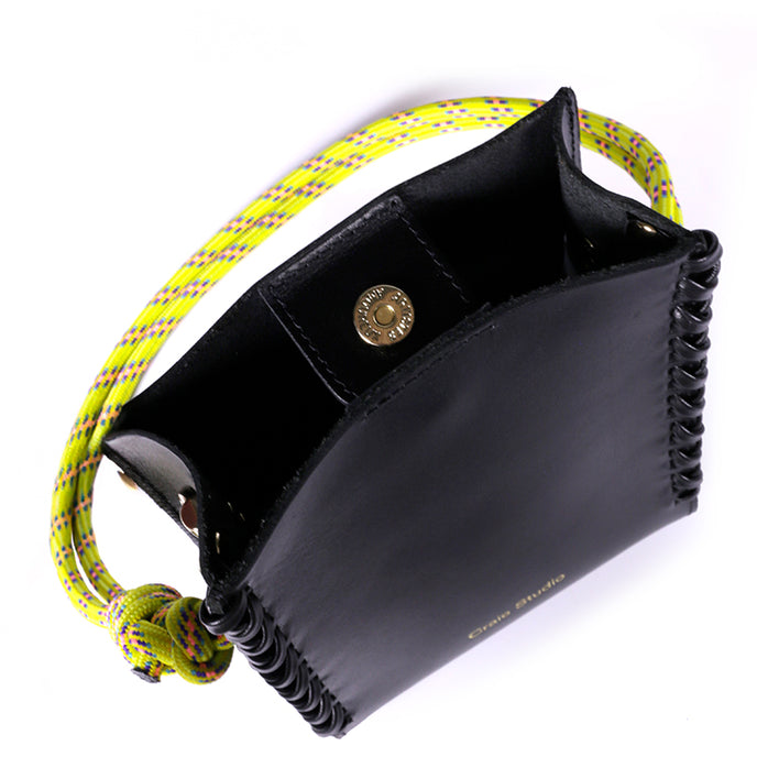Craie Pochette Essence Stitch Noir