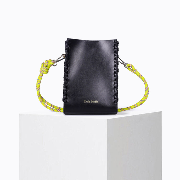 craie Pochette Essence Stitch Noir