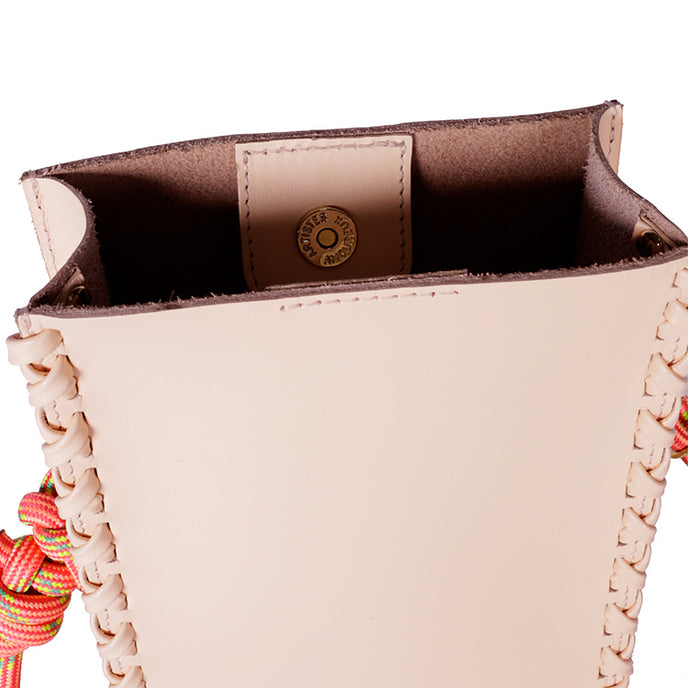 Craie Pochette Essence Stitch Pêche