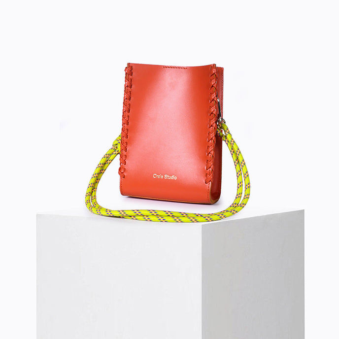 Craie Pochette Essence Stitch Rouge