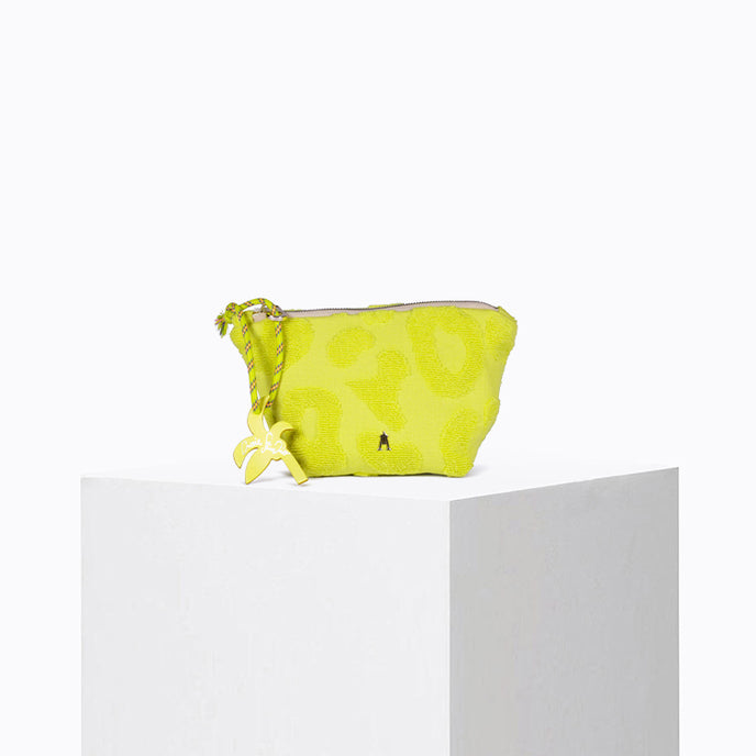 craie Pochette Mini Sable éponge Léo Citron
