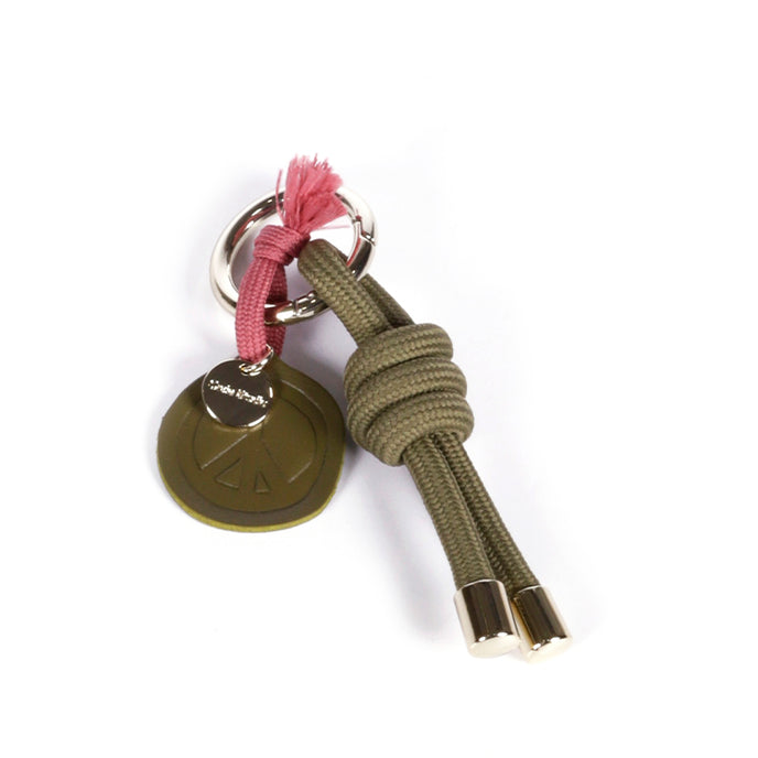 craie Porte-Clefs corde Kaki