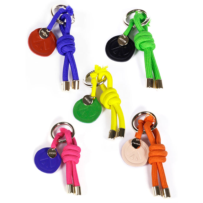 Craie Porte-Clefs Corde Mandarine
