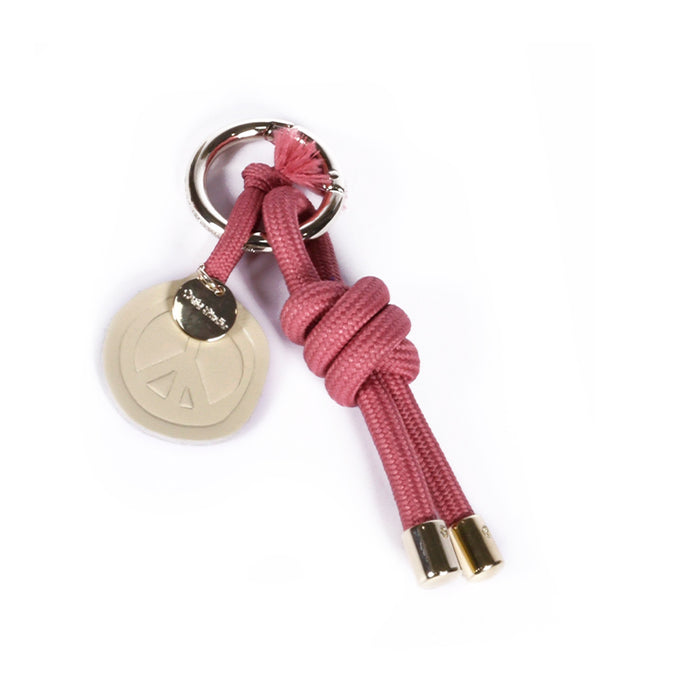 craie Porte-Clefs corde Vieux Rose