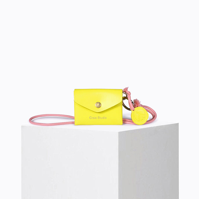 craie Porte Monnaie Moni Jaune