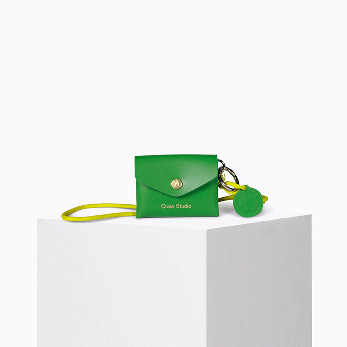 craie Porte Monnaie Moni Vert